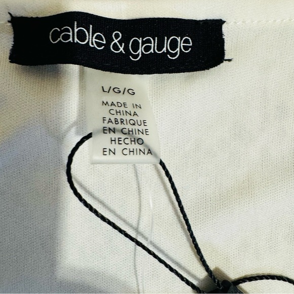 Cable & Gauge Women Snake Print Sleeveless Stretchy V-Neck Party Top Size Large - Picture 12 of 14